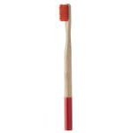 bamboe tandenborstel coloboo - rood