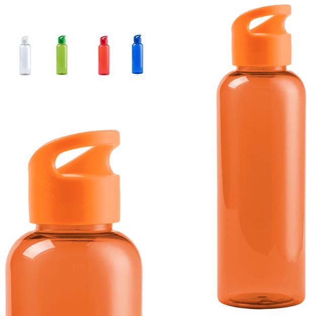 transparante tritan sportfles 530 ml pruler