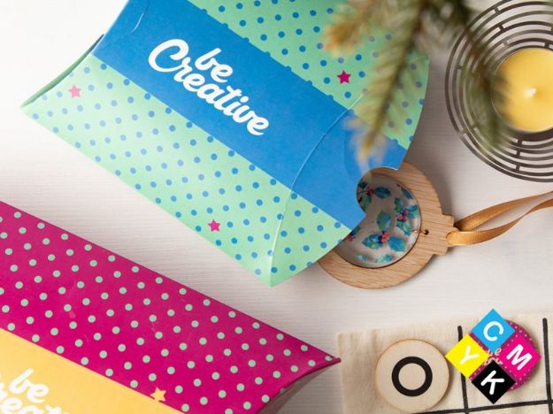 kartonnen doos creabox pillow custom made