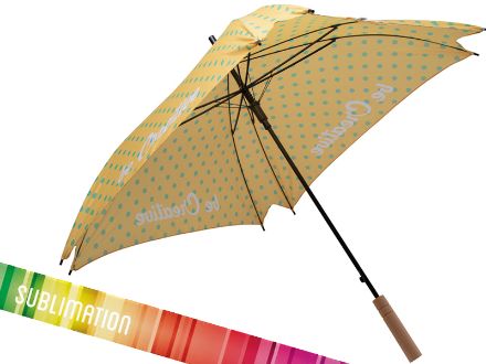 custom made vierkante paraplu crearain