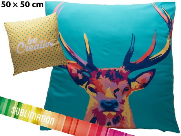 custom made kussenhoes met rits 50 x 50 cm