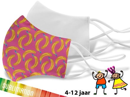 custom made mondmasker kinderen 2 laags