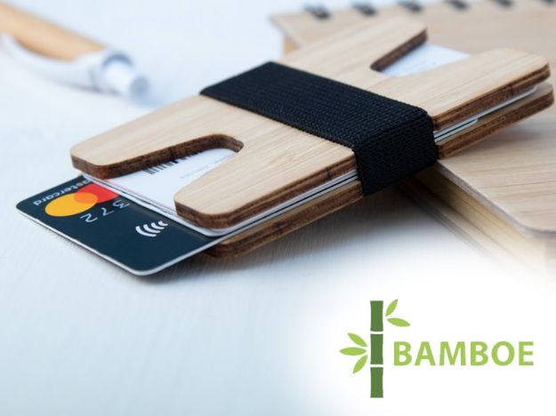 bamboe kaarthouder wolly