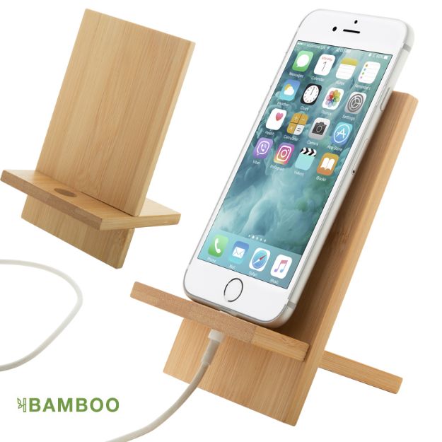 bamboe mobiele telefoonhouder gibb
