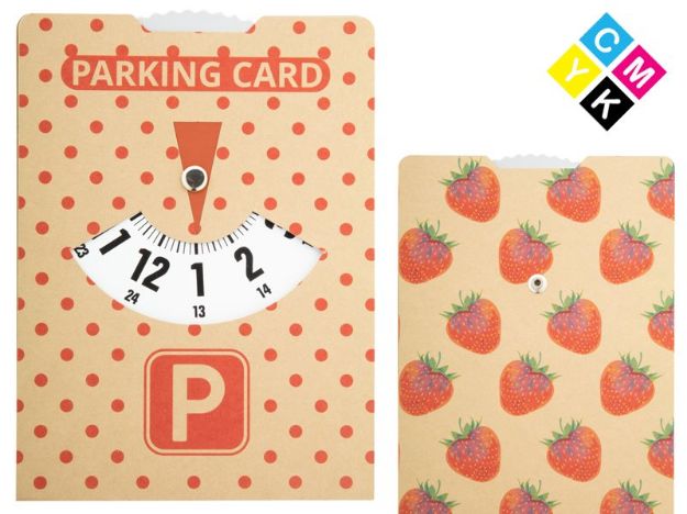 parkeerschijf creapark custom made