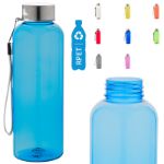 rpet sportfles met rvs dop en draagriem pembar