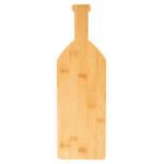 wijnflesvormige bamboe snijplank
