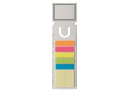 boekenlegger met 15 memoblaadjes