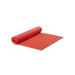 fitness yogamat met draagtas - rood