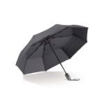 luxe opvouwbare paraplu 22 inch auto open/auto slu - zwart