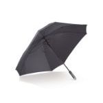 deluxe 27 inch vierkante paraplu auto open - zwart