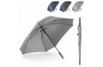 deluxe 27 inch vierkante paraplu auto open