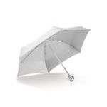 uiterst lichte opvouwbare 21 inch paraplu met hoes - wit
