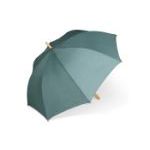 stok paraplu 25 inch r-pet recht handvat auto open - groen