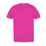 t-shirt 100% polyester 135 gr/m2 s-xxl - fuchsia