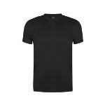 t-shirt 100% polyester 135 gr/m2 s-xxl - zwart