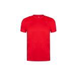 kinder t-shirt polyester 135 gr/m2 4-5,6-8,10-12 - rood