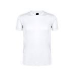 t-shirt volwassene 100% polyester 135 gr/m2 - wit