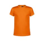 kinder t-shirt 100% polyester - oranje