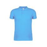 polo shirt 100% katoen 180 gr maten: s-3xl - blauw