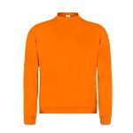 sweatshirt 50% katoen 50% polyester - oranje