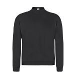 sweatshirt 50% katoen 50% polyester - zwart