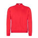 sweatshirt 50% katoen 50% polyester - rood