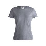 dames t-shirt 150 gr katoen maten: s-xxl - grijs