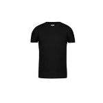 kinder t-shirt katoen 150 gr. maten: 5-6/10-11 jr - zwart
