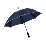 stormparaplu dia 103 cm met reflecterende bies, - blauw