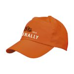 baseballcap van 100% katoen potal - oranje