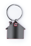rvs sleutelhanger huisje