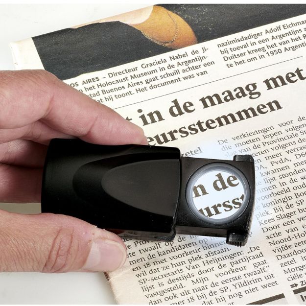 compacte en uitschuifbare loepe maleto