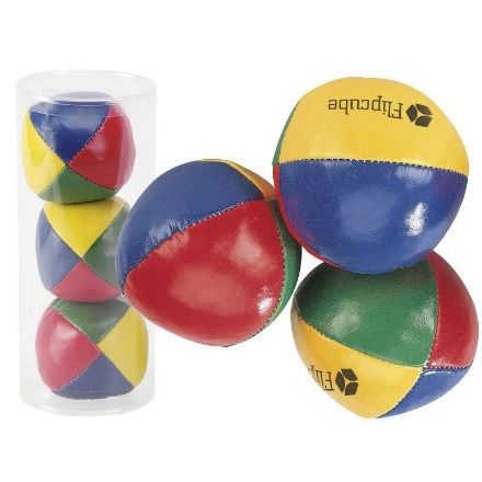 jongleerset: 3 kleurrijke ballen.