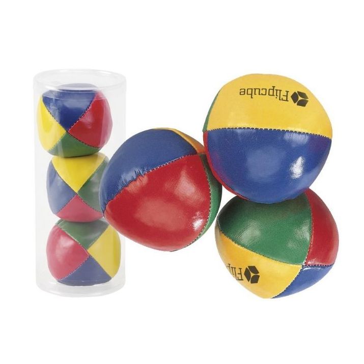 jongleerset: 3 kleurrijke ballen.