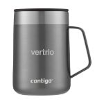contigo® dubbelwandige rvs thermosbeker 420 ml - donkergrijs