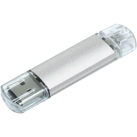 aluminium on-the-go (otg) usb-stick 32gb