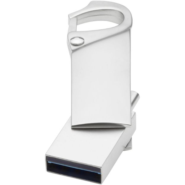 type c karabijnhaak usb 3.0 128gb