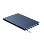 a5 notitieboekje gerecycled papier, harde kaft - blauw