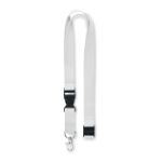 katoenen lanyard met metalen haak 20mm