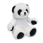 pluchen panda met capuchontrui