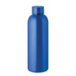 thermosfles gerecyclede rvs 500 ml lekvrij - blauw