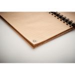 a5 notitieboekje van bamboe