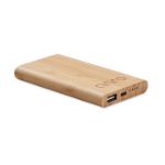 bamboe powerbank 4000 mah