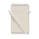 a6 gerecycled melkverpakkingen karton notebook