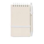 a6 gerecycled melkverpakkingen karton notebook
