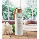 glazen fles 500 ml in pouch