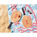 rozenhout strand tennis set