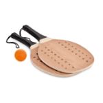 rozenhout strand tennis set