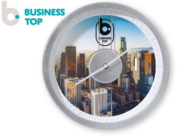 wandklok wijzerplaat all over te bedrukken